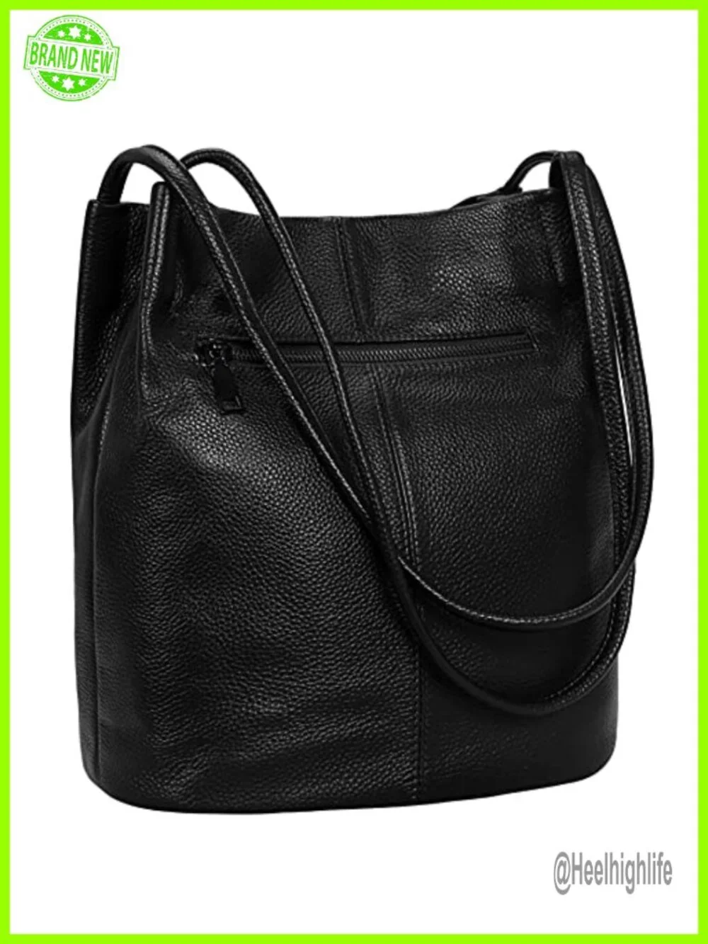 Genuine Leather Large Tote Hobo Shoulder Bag Women Work Travel Handbag
